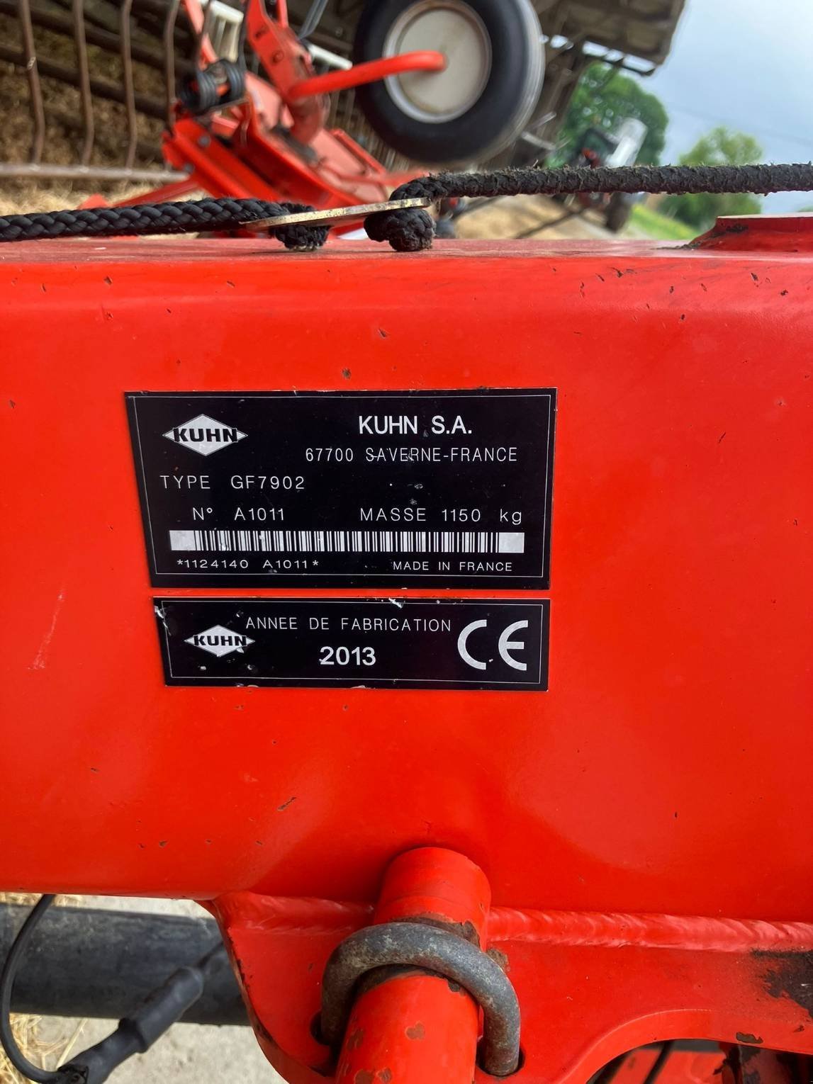 Kreiselheuer Türe ait Kuhn GF 7902, Gebrauchtmaschine içinde Le Horps (resim 2)