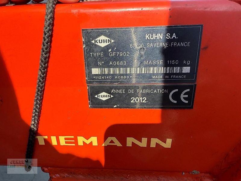 Kreiselheuer Türe ait Kuhn GF 7902, Gebrauchtmaschine içinde Geestland (resim 9)