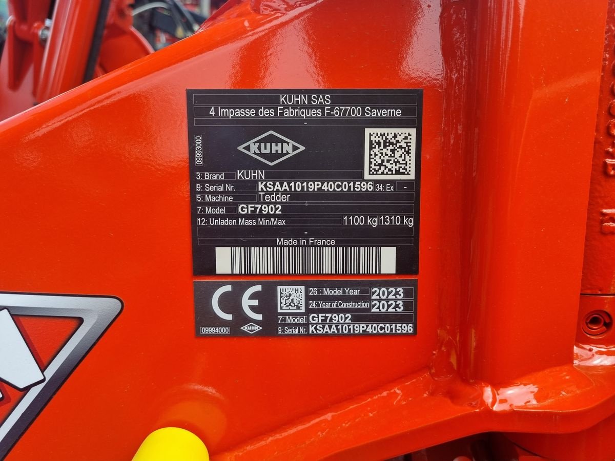 Kreiselheuer des Typs Kuhn GF 7902, Neumaschine in Göpfritz (Bild 2)