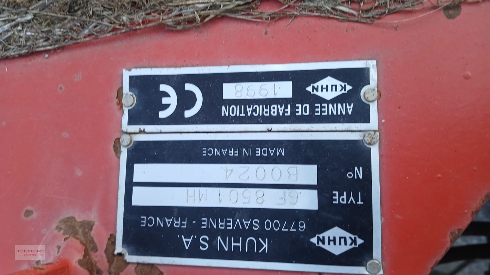 Kreiselheuer tipa Kuhn GF 8501 MH, Gebrauchtmaschine u Pähl (Slika 3)