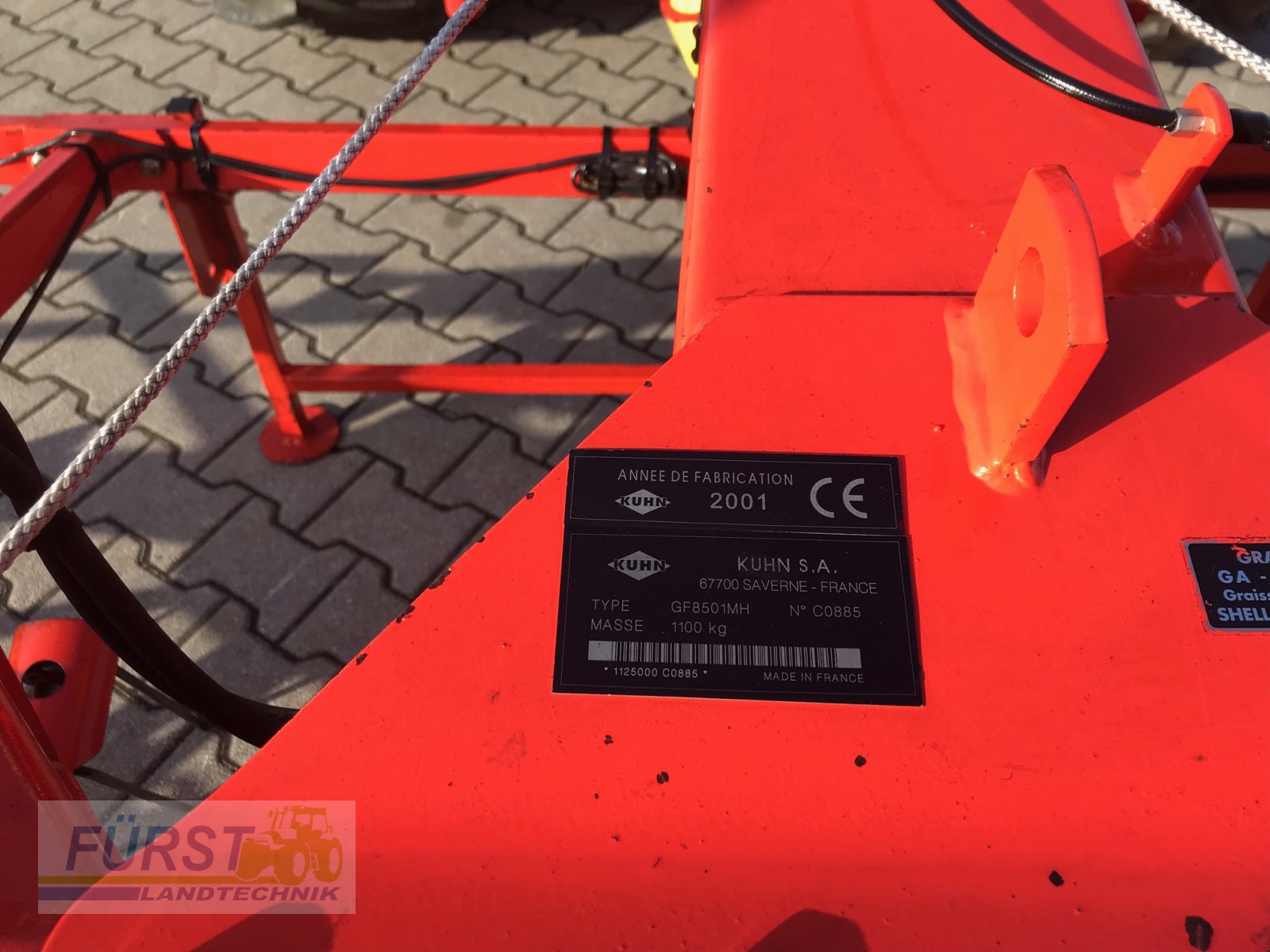 Kreiselheuer des Typs Kuhn GF 8501 MH, Gebrauchtmaschine in Perlesreut (Bild 3)