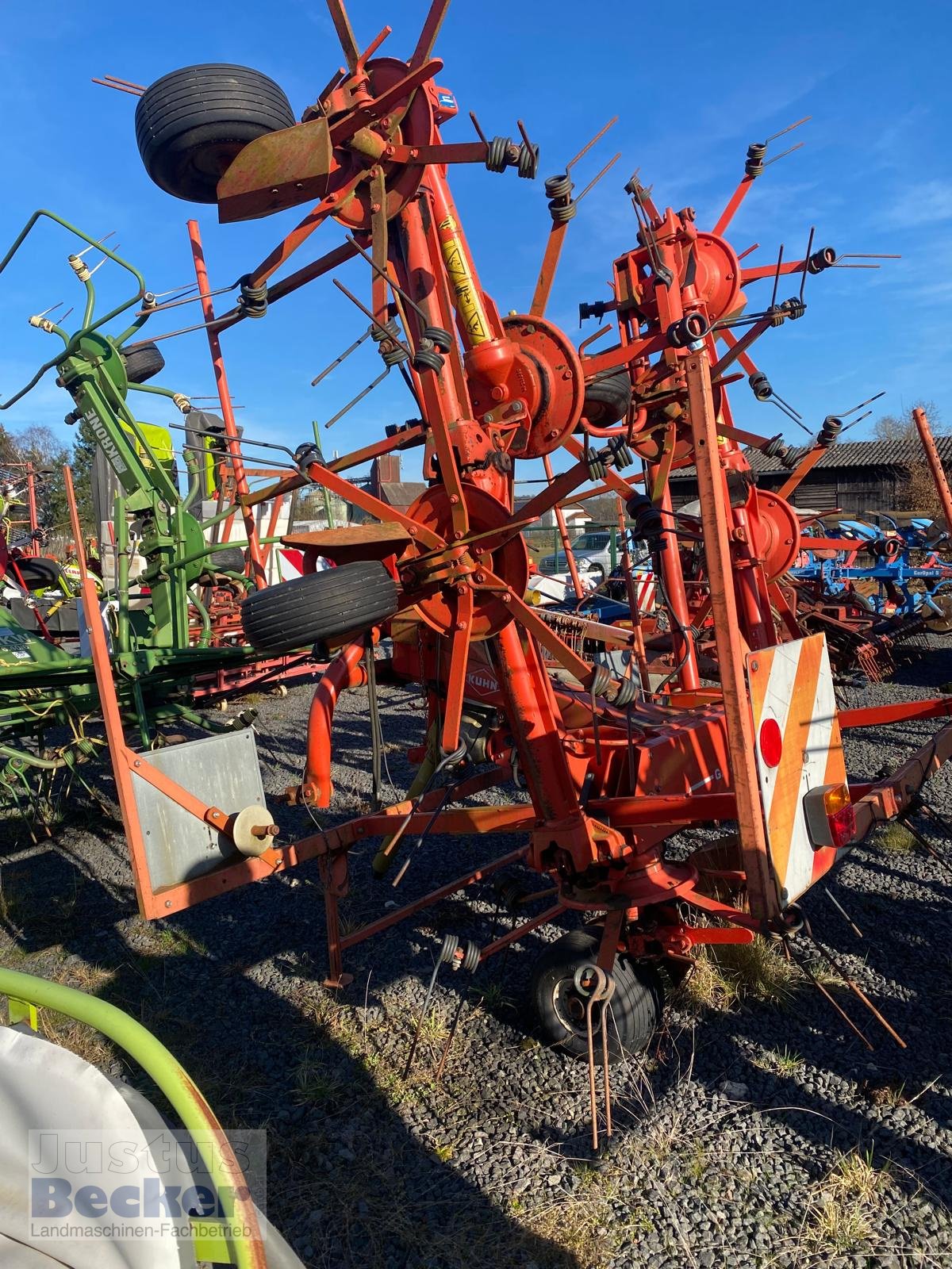 Kreiselheuer Türe ait Kuhn GF 8501 MH, Gebrauchtmaschine içinde Weimar-Niederwalgern (resim 1)