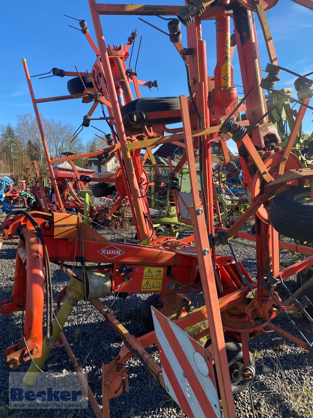 Kreiselheuer Türe ait Kuhn GF 8501 MH, Gebrauchtmaschine içinde Weimar-Niederwalgern (resim 2)