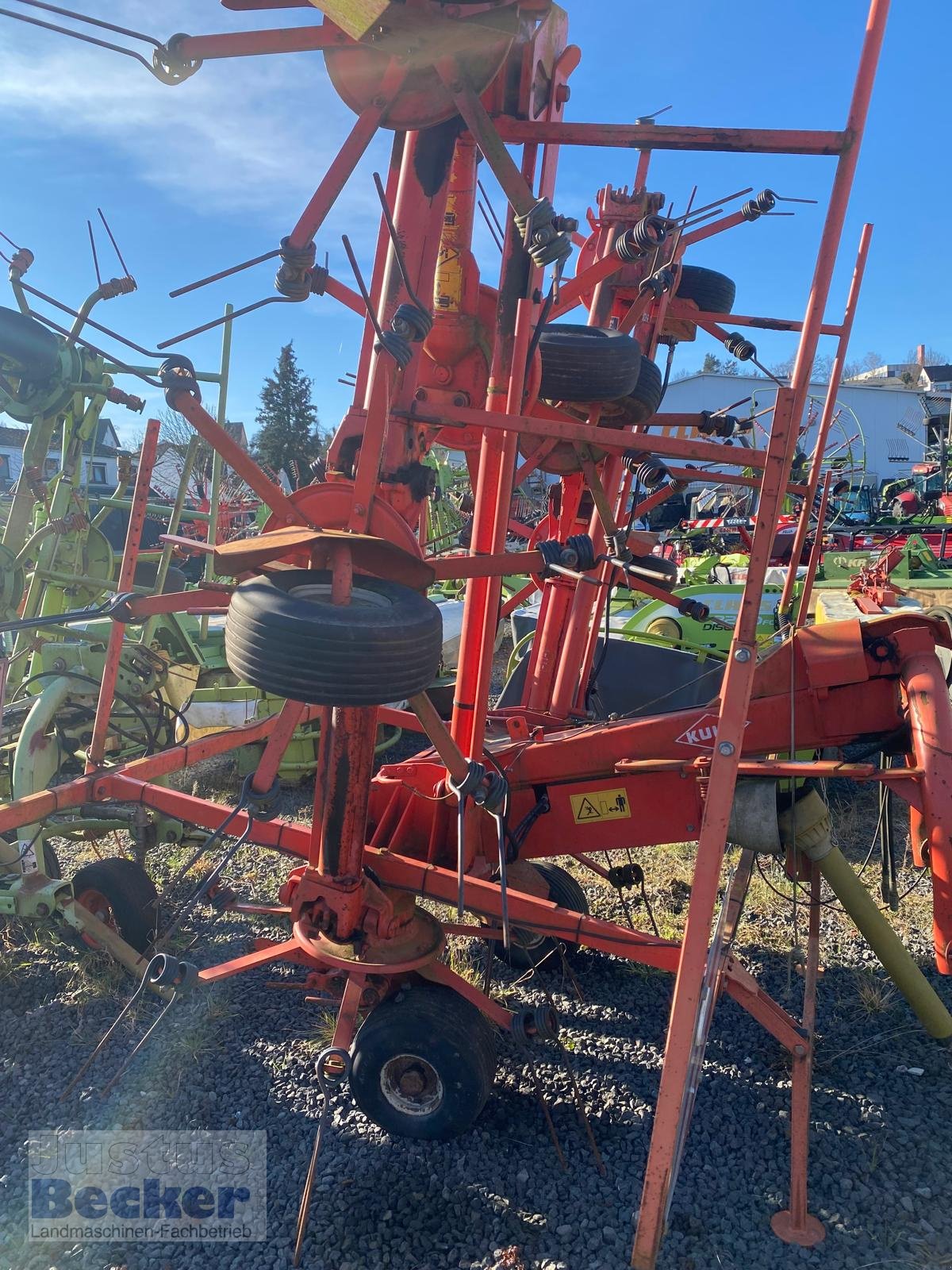 Kreiselheuer Türe ait Kuhn GF 8501 MH, Gebrauchtmaschine içinde Weimar-Niederwalgern (resim 3)