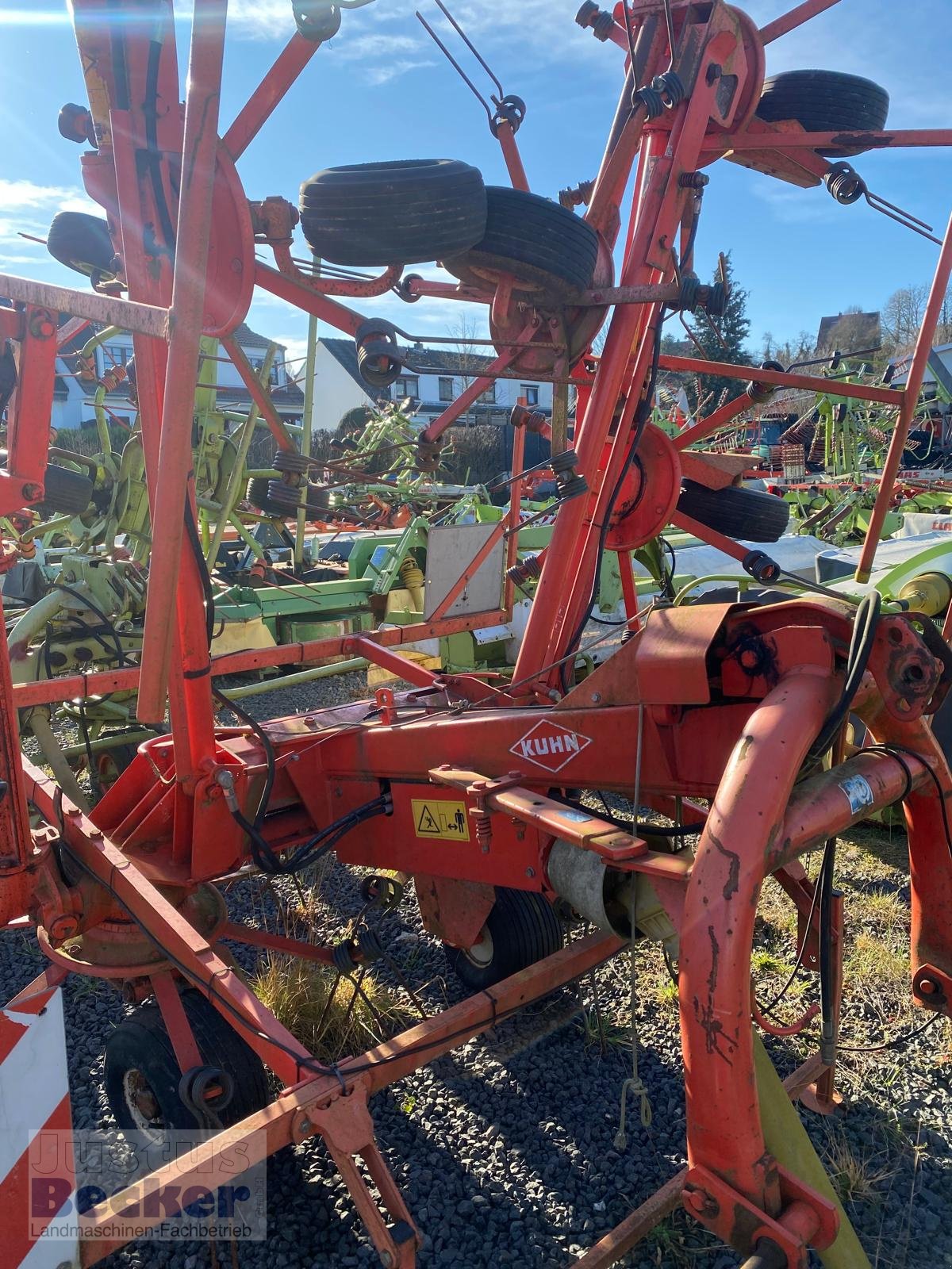 Kreiselheuer Türe ait Kuhn GF 8501 MH, Gebrauchtmaschine içinde Weimar-Niederwalgern (resim 4)