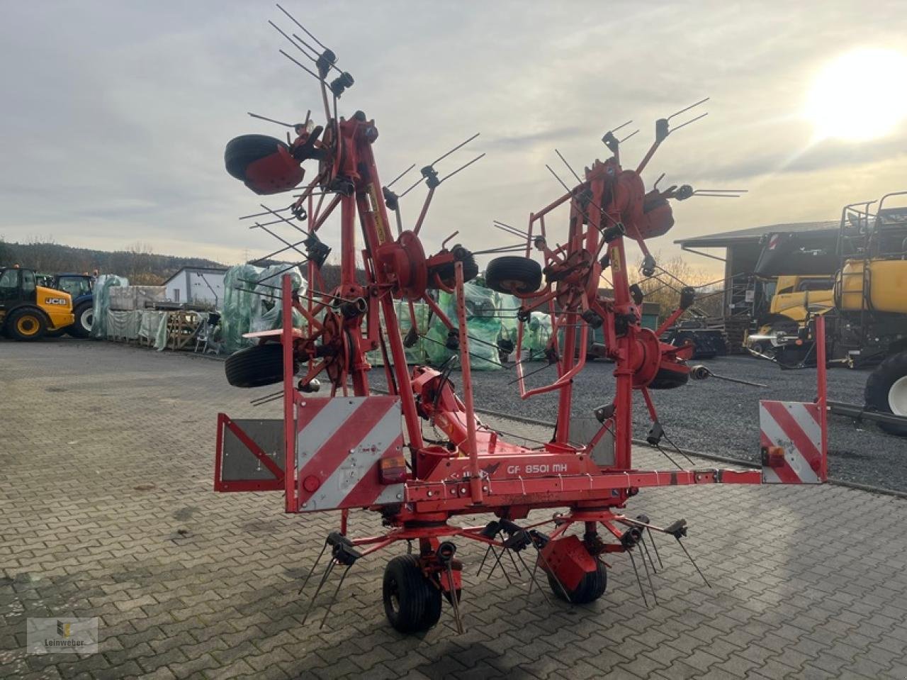 Kreiselheuer Türe ait Kuhn GF 8501 MH, Gebrauchtmaschine içinde Neuhof - Dorfborn (resim 5)