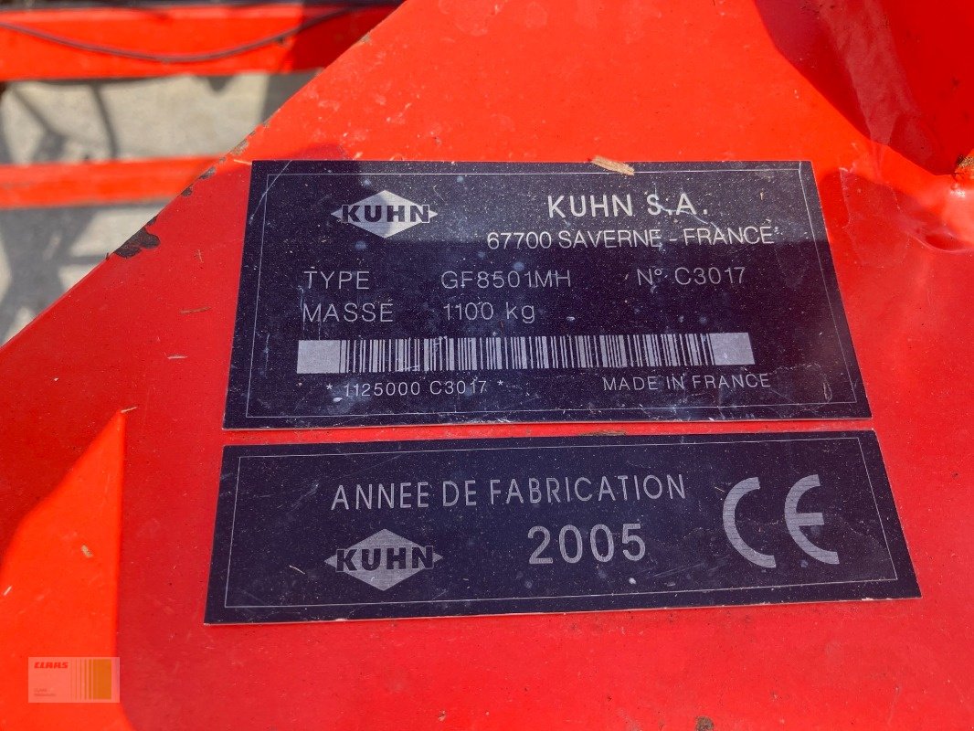 Kreiselheuer typu Kuhn GF 8501 MH, Gebrauchtmaschine v Sörup (Obrázek 4)