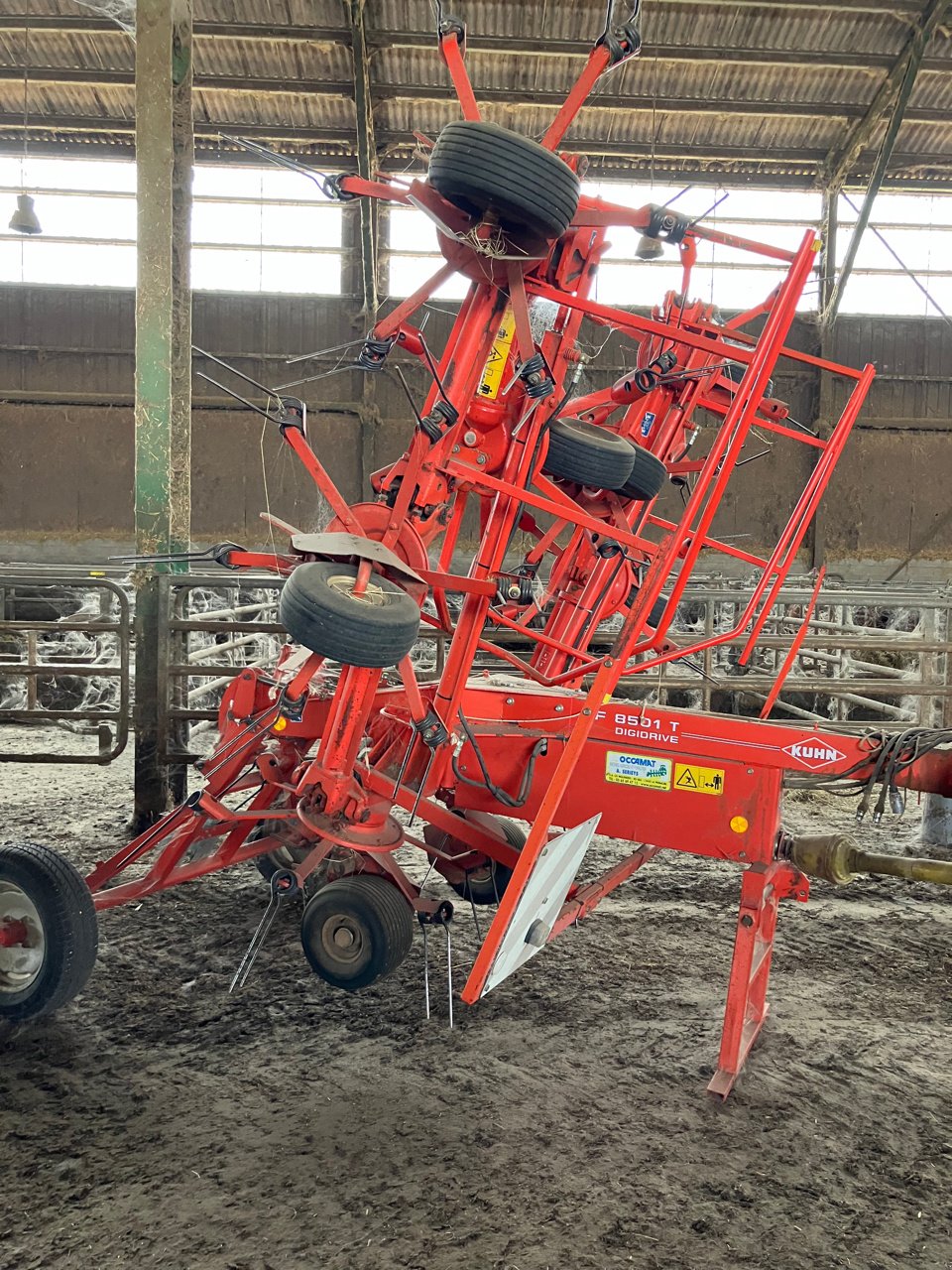 Kreiselheuer of the type Kuhn GF 8501 T, Gebrauchtmaschine in MORLHON LE HAUT (Picture 2)