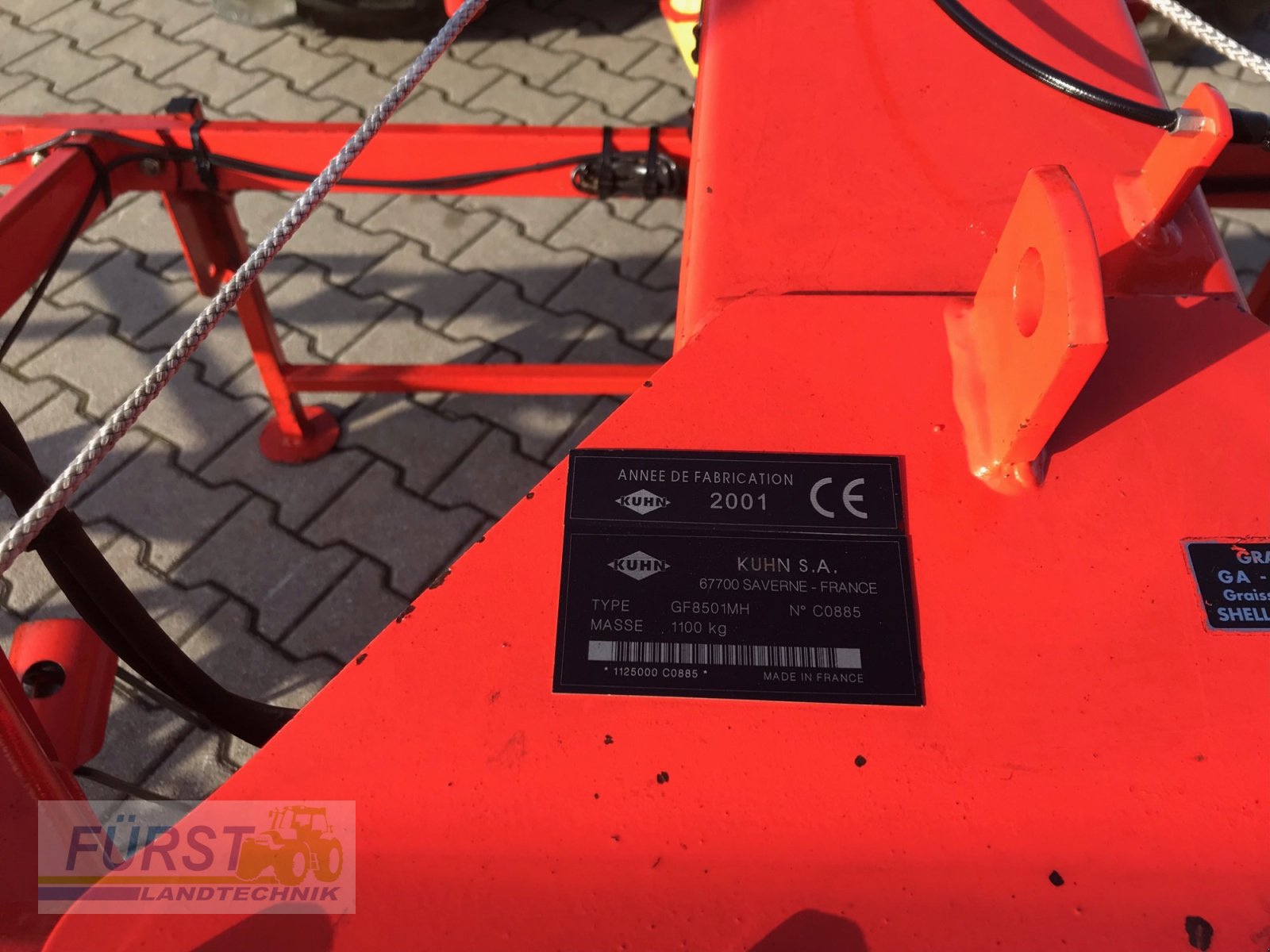 Kreiselheuer du type Kuhn GF 8501, Gebrauchtmaschine en Perlesreut (Photo 3)