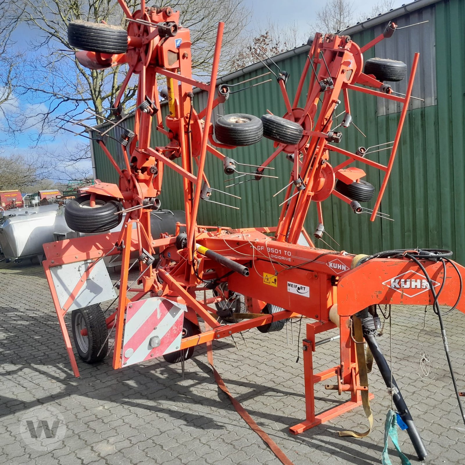 Kreiselheuer типа Kuhn GF 8501, Gebrauchtmaschine в Börm (Фотография 2)