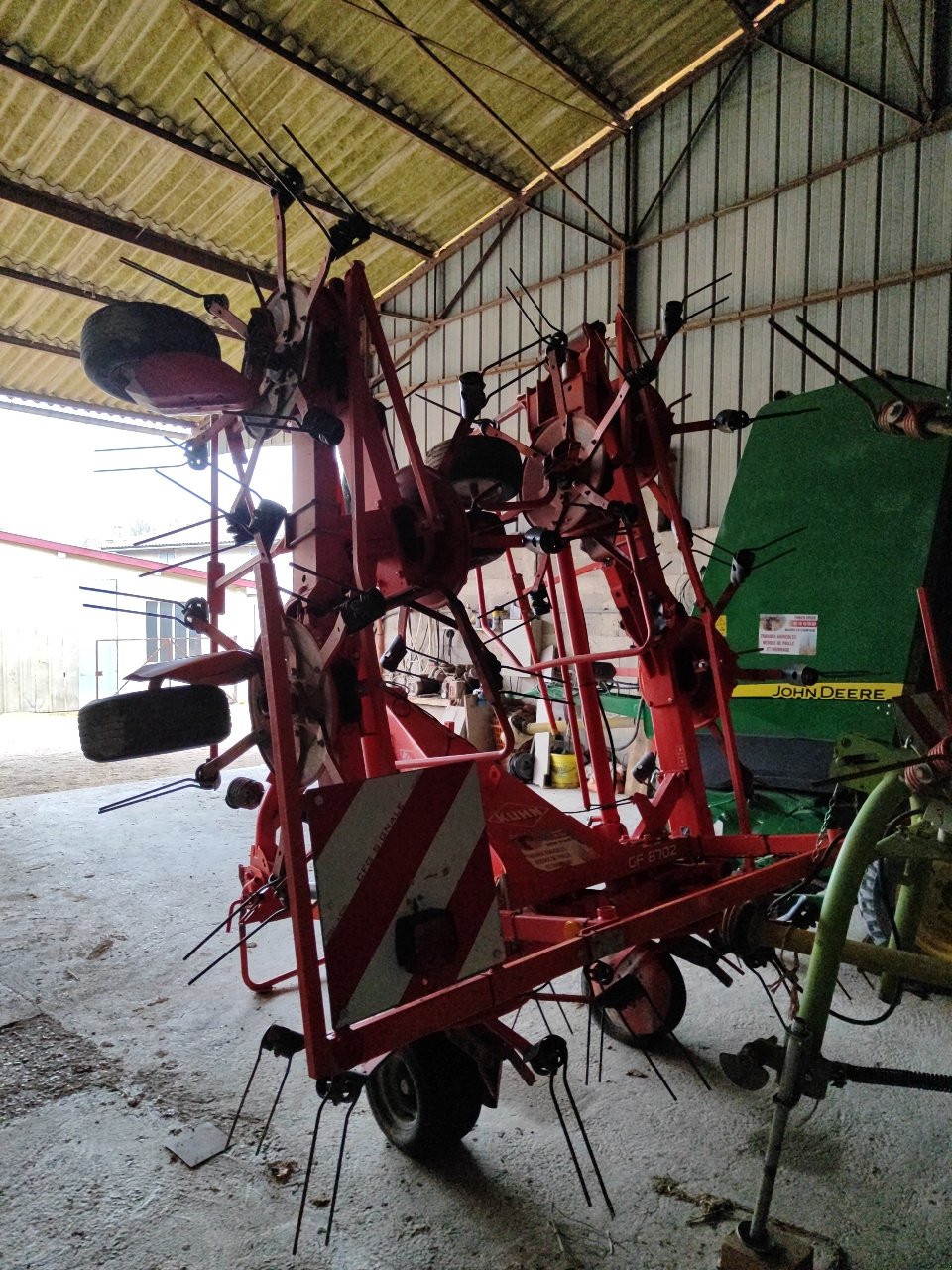 Kreiselheuer of the type Kuhn GF 8702, Gebrauchtmaschine in Lérouville (Picture 4)