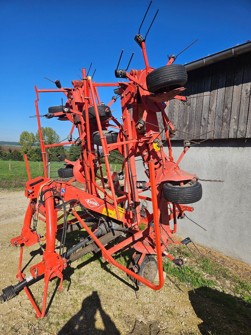 Kreiselheuer типа Kuhn GF 8702, Gebrauchtmaschine в MANDRES-SUR-VAIR (Фотография 1)