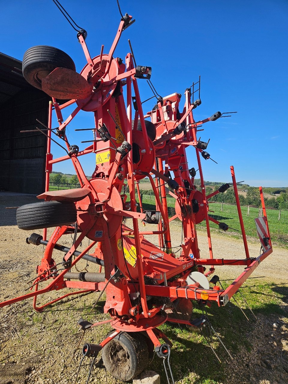 Kreiselheuer типа Kuhn GF 8702, Gebrauchtmaschine в MANDRES-SUR-VAIR (Фотография 3)