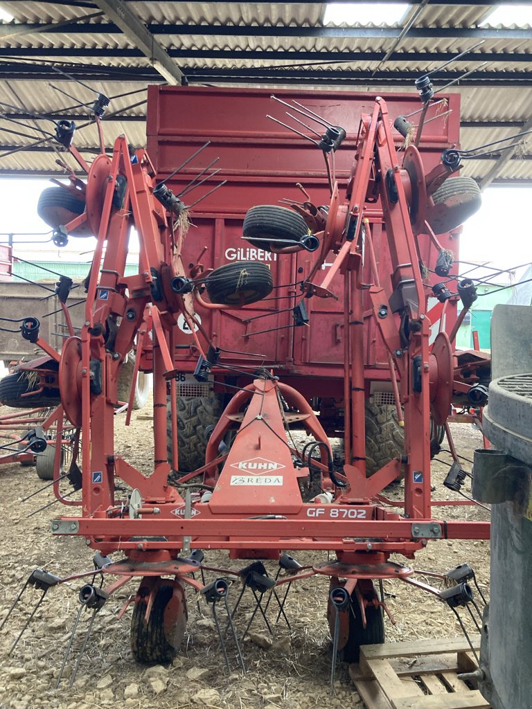 Kreiselheuer a típus Kuhn GF 8702, Gebrauchtmaschine ekkor: BRAS SUR MEUSE (Kép 11)