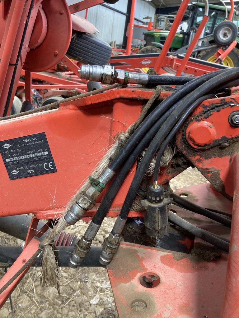 Kreiselheuer a típus Kuhn GF 8702, Gebrauchtmaschine ekkor: BRAS SUR MEUSE (Kép 8)