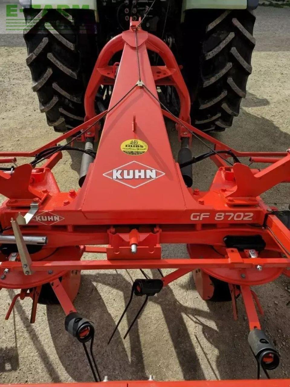 Kreiselheuer del tipo Kuhn gf 8702, Gebrauchtmaschine en CHAUVONCOURT (Imagen 3)