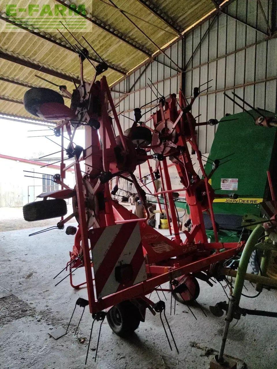 Kreiselheuer типа Kuhn gf 8702, Gebrauchtmaschine в CHAUVONCOURT (Фотография 4)