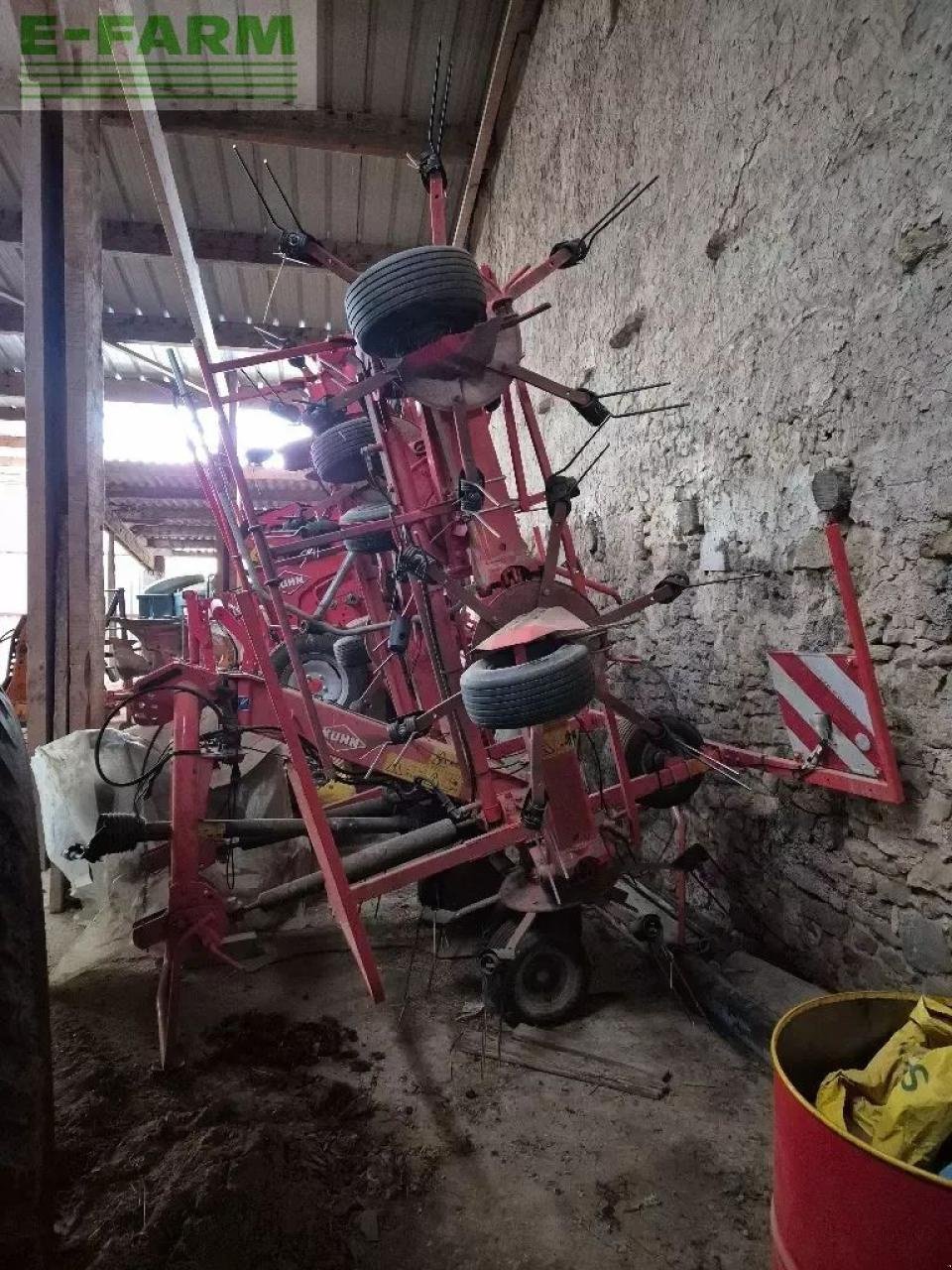 Kreiselheuer Türe ait Kuhn gf 8702, Gebrauchtmaschine içinde CHAUVONCOURT (resim 1)