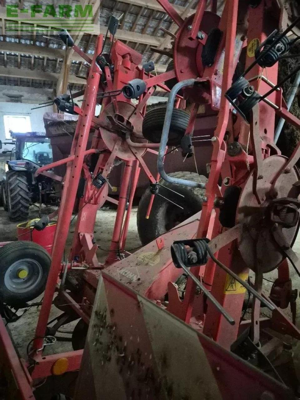 Kreiselheuer Türe ait Kuhn gf 8702, Gebrauchtmaschine içinde CHAUVONCOURT (resim 4)