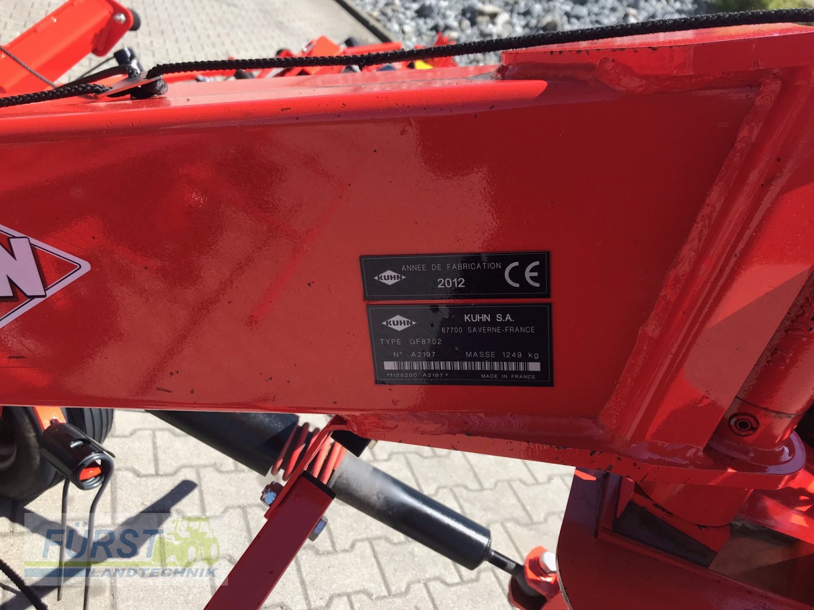 Kreiselheuer от тип Kuhn GF 8702, Gebrauchtmaschine в Perlesreut (Снимка 10)