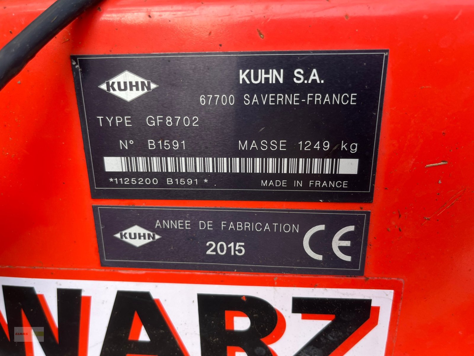 Kreiselheuer a típus Kuhn GF 8702, Gebrauchtmaschine ekkor: Langenau (Kép 13)