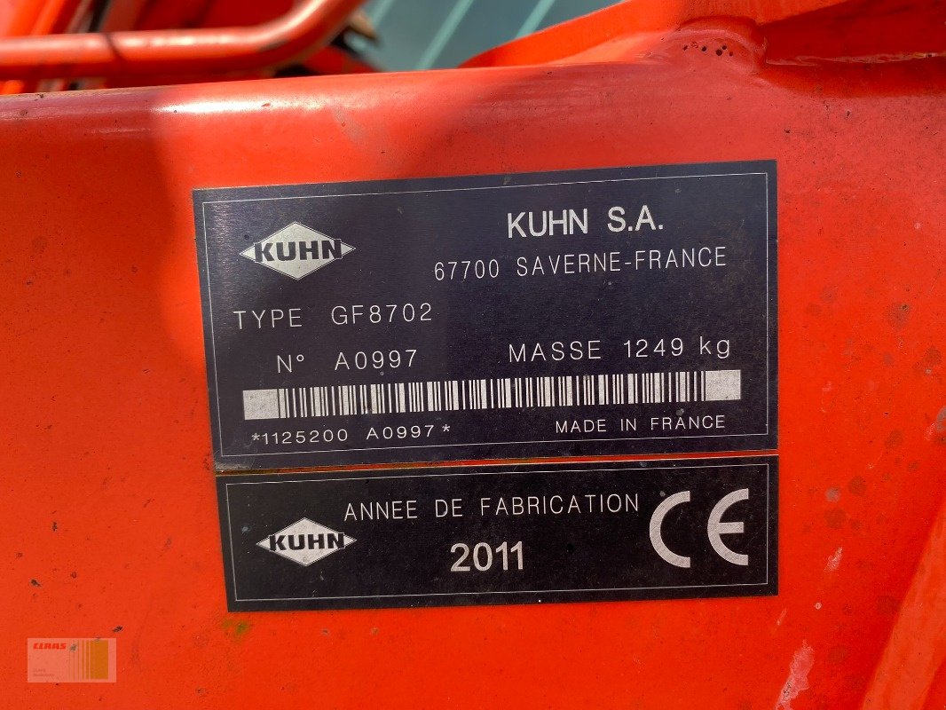 Kreiselheuer Türe ait Kuhn GF 8702, Gebrauchtmaschine içinde Schenefeld (resim 3)