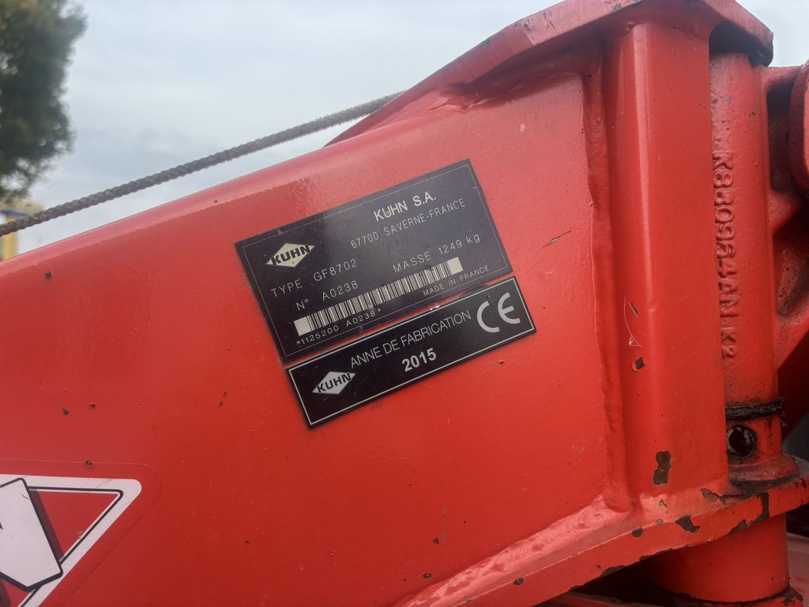 Kreiselheuer Türe ait Kuhn GF 8702, Gebrauchtmaschine içinde Göpfritz (resim 10)