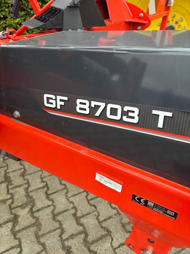 Kreiselheuer Türe ait Kuhn GF 8703 T, Neumaschine içinde Plau am See / OT Klebe (resim 3)