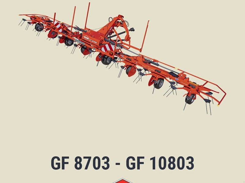 Kreiselheuer tipa Kuhn GF 8703, Ausstellungsmaschine u Henau (Slika 1)