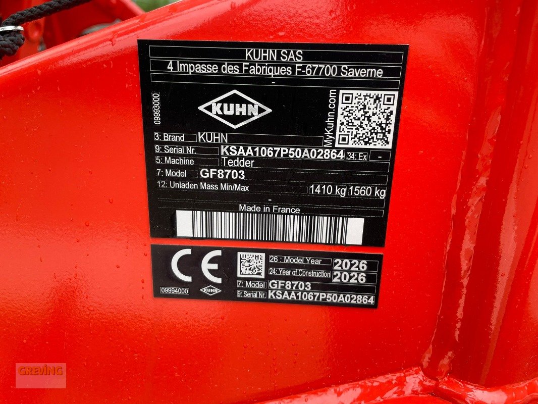 Kreiselheuer tipa Kuhn GF 8703, Neumaschine u Nottuln (Slika 4)