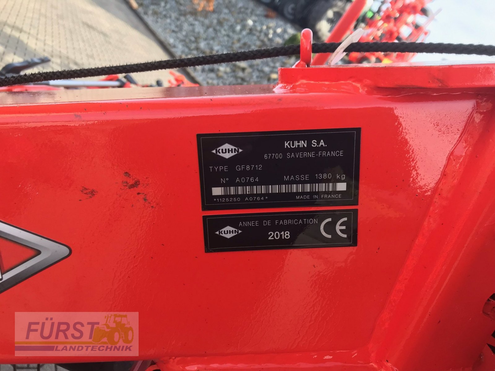 Kreiselheuer of the type Kuhn GF 8713, Gebrauchtmaschine in Perlesreut (Picture 6)