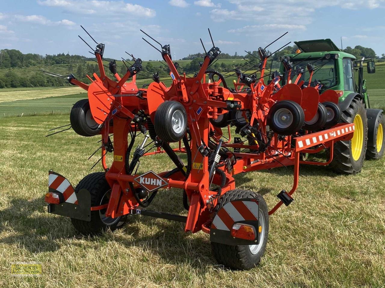 Kreiselheuer Türe ait Kuhn GF13003T, Neumaschine içinde Marsberg-Giershagen (resim 10)