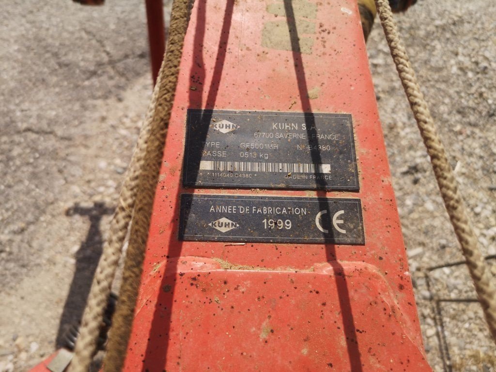 Kreiselheuer типа Kuhn GF5001MH, Gebrauchtmaschine в BEAULEU (Фотография 6)