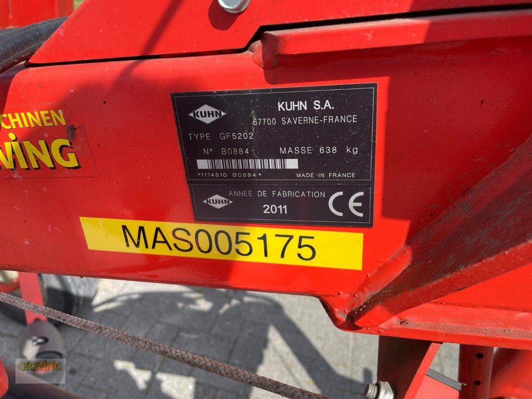 Kreiselheuer typu Kuhn GF5202, Gebrauchtmaschine w Werne (Zdjęcie 7)