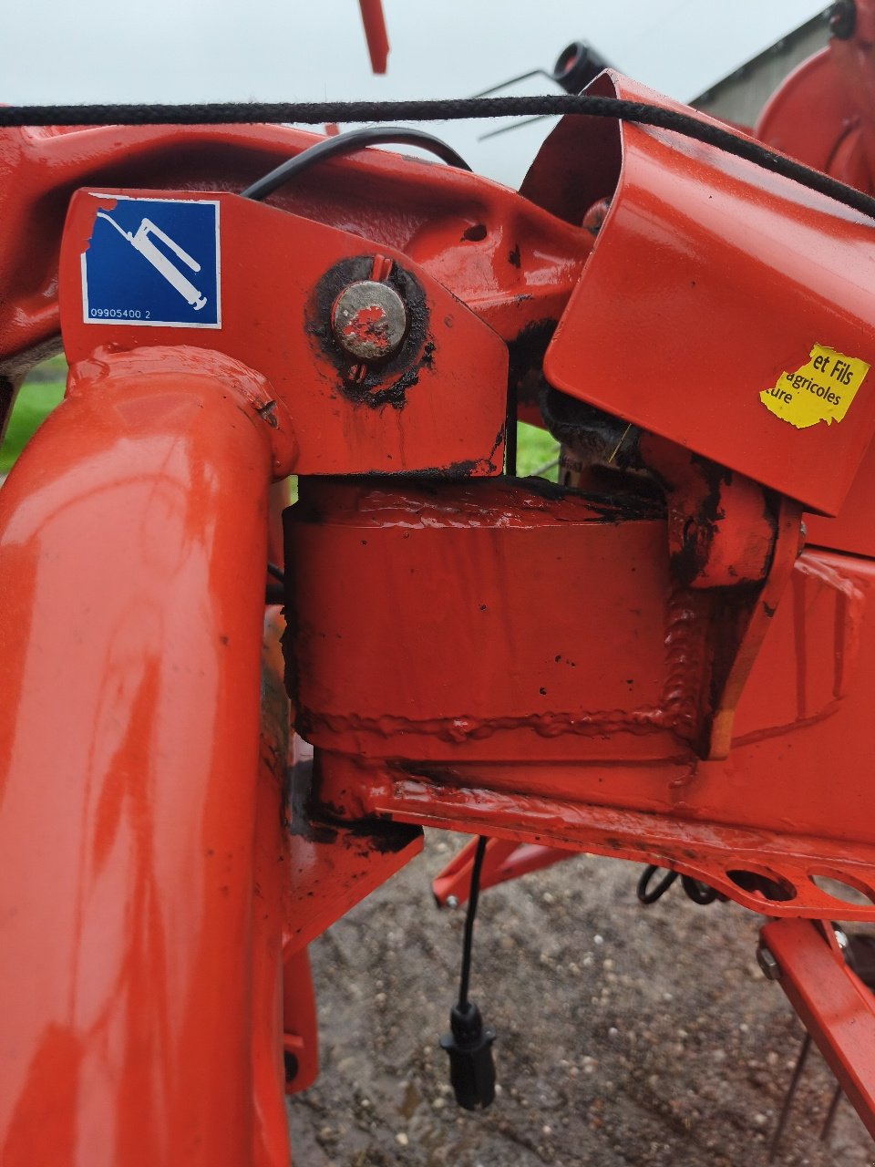 Kreiselheuer Türe ait Kuhn Gf6502, Gebrauchtmaschine içinde Saint-Nabord (resim 8)