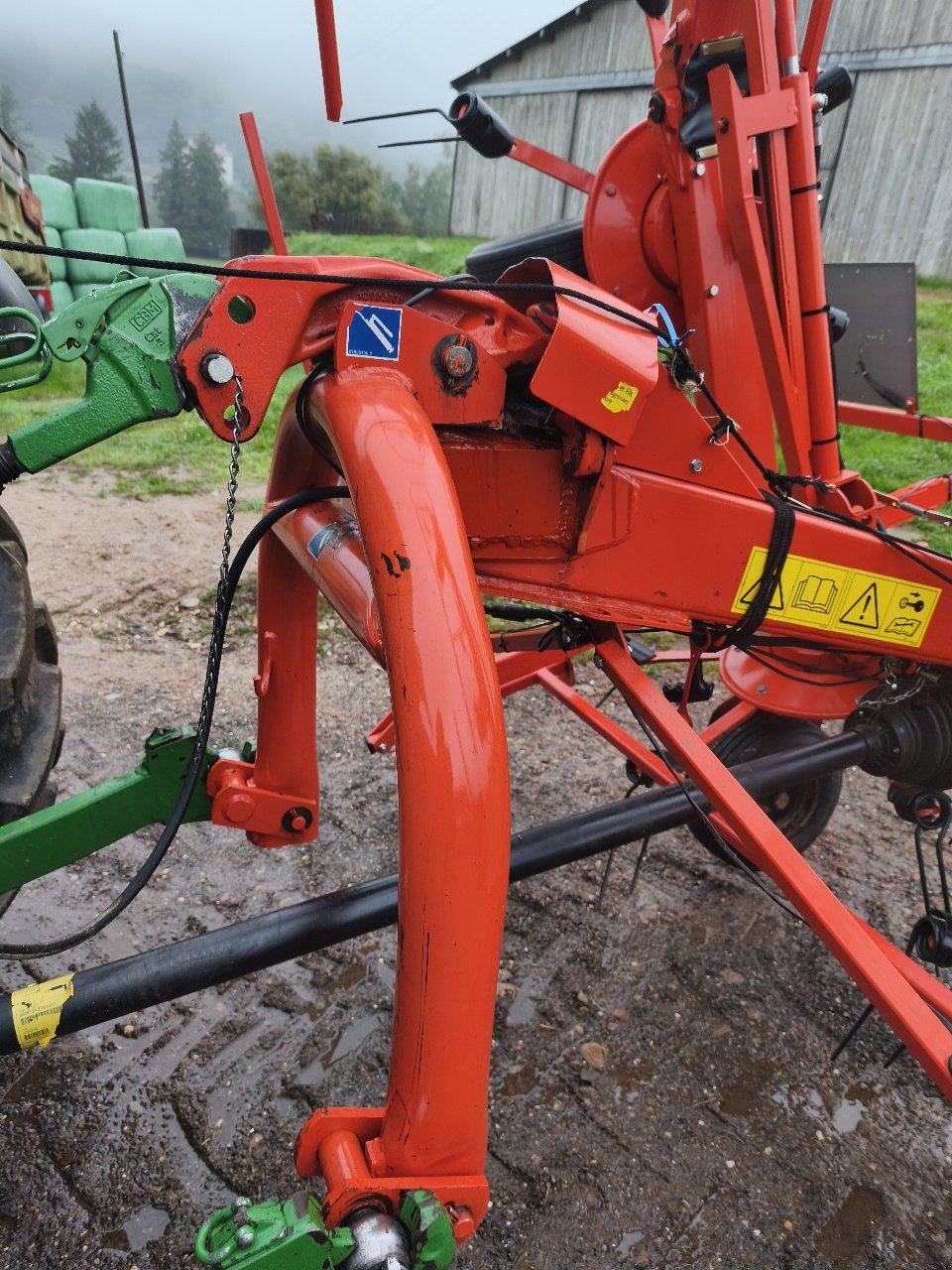 Kreiselheuer Türe ait Kuhn Gf6502, Gebrauchtmaschine içinde Saint-Nabord (resim 5)