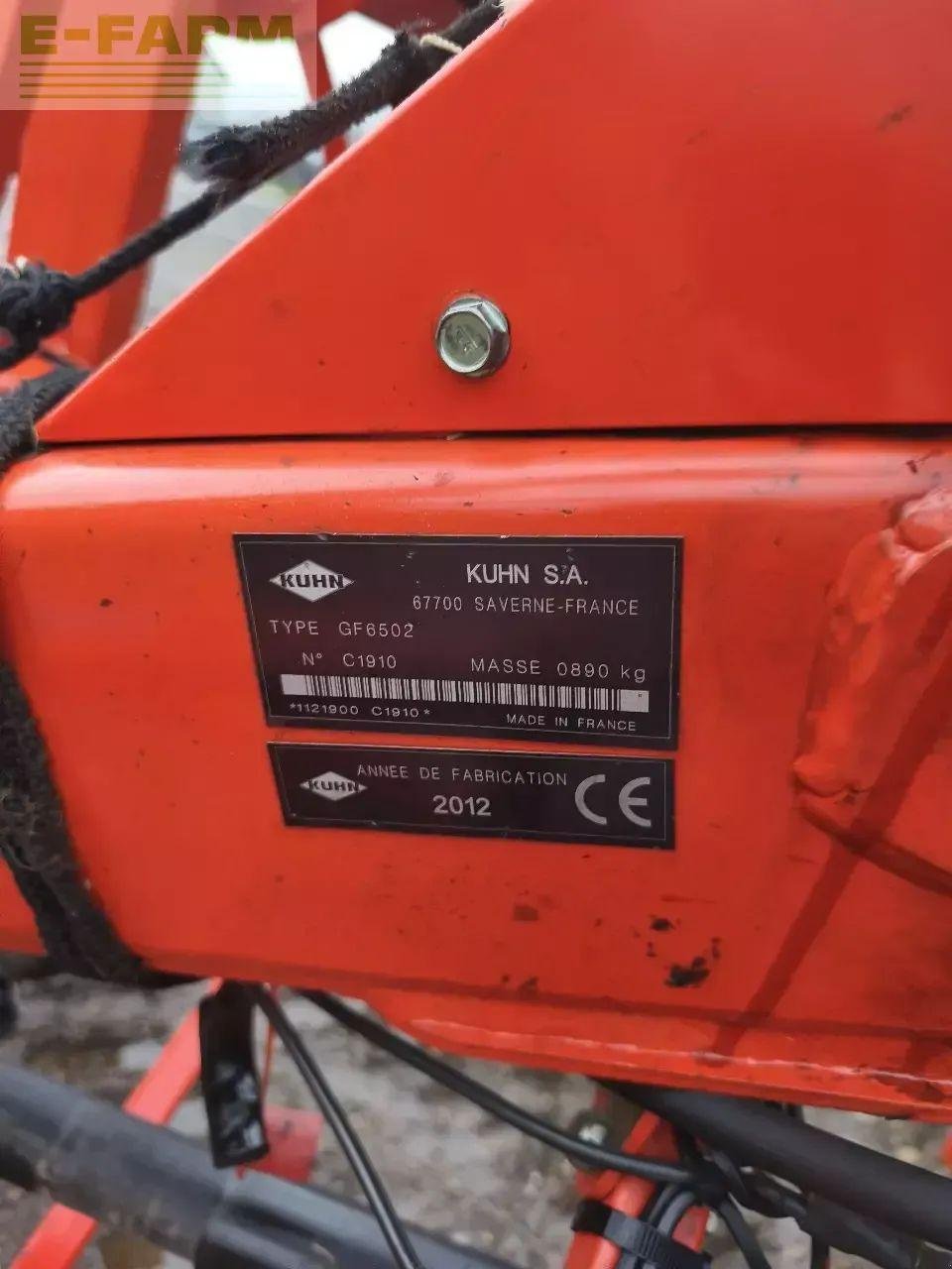 Kreiselheuer tip Kuhn gf6502, Gebrauchtmaschine in CHAUVONCOURT (Poză 7)