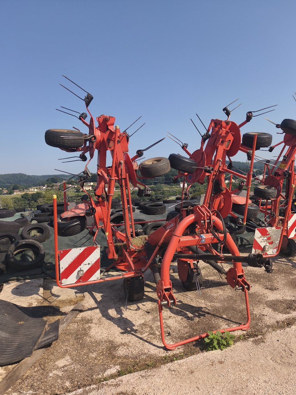 Kreiselheuer Türe ait Kuhn Gf7902, Gebrauchtmaschine içinde Saint-Nabord (resim 1)