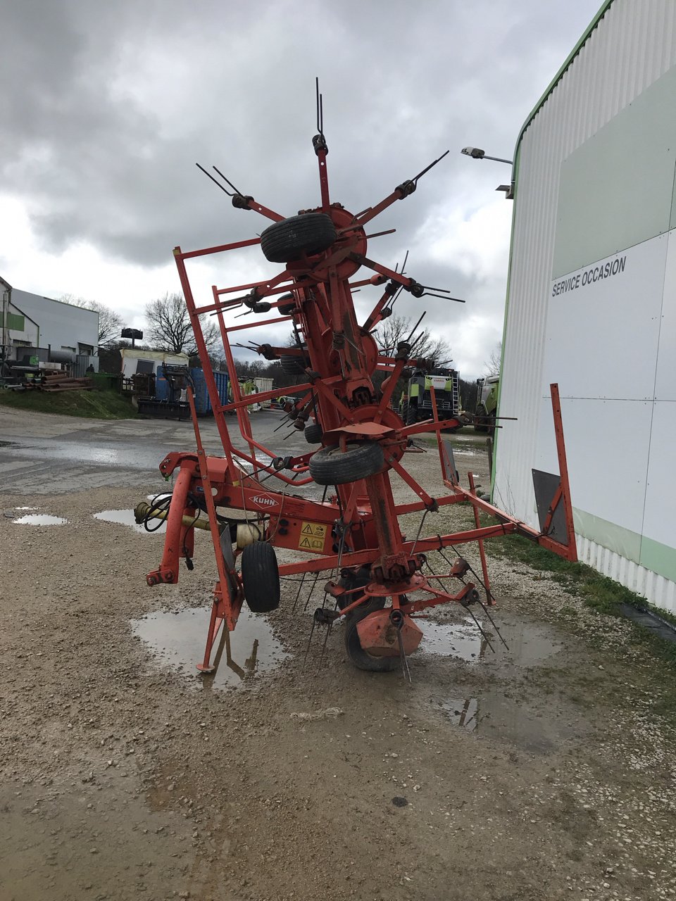 Kreiselheuer of the type Kuhn GF8501MH, Gebrauchtmaschine in MORLHON LE HAUT (Picture 7)