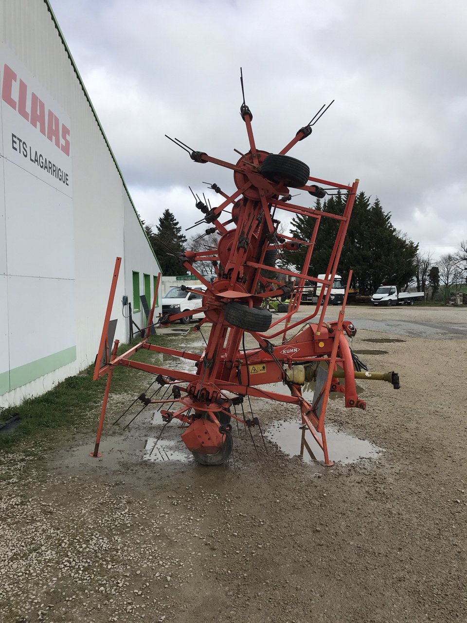 Kreiselheuer of the type Kuhn GF8501MH, Gebrauchtmaschine in MORLHON LE HAUT (Picture 8)