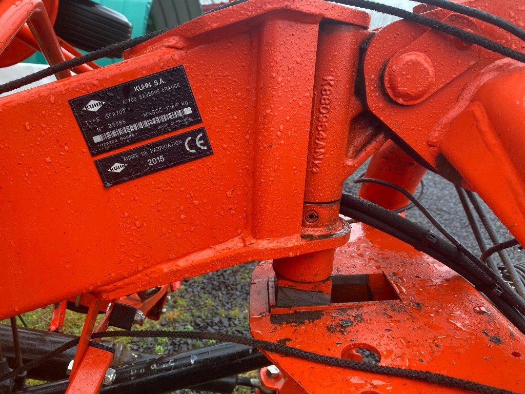 Kreiselheuer Türe ait Kuhn GF8702, Gebrauchtmaschine içinde MAURIAC (resim 5)