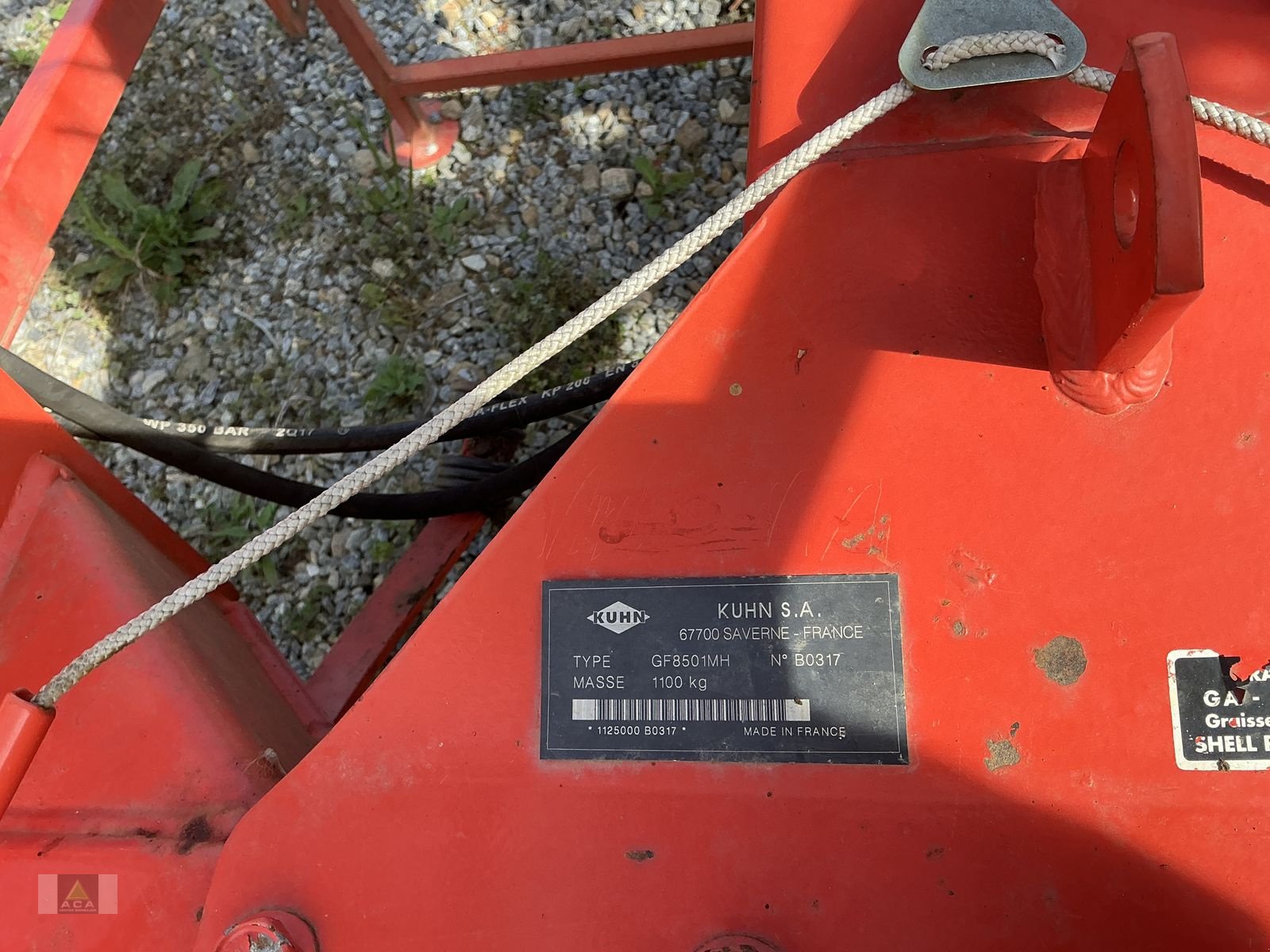 Kreiselheuer typu Kuhn GFH 8501, Gebrauchtmaschine v Markt Hartmannsdorf (Obrázek 3)