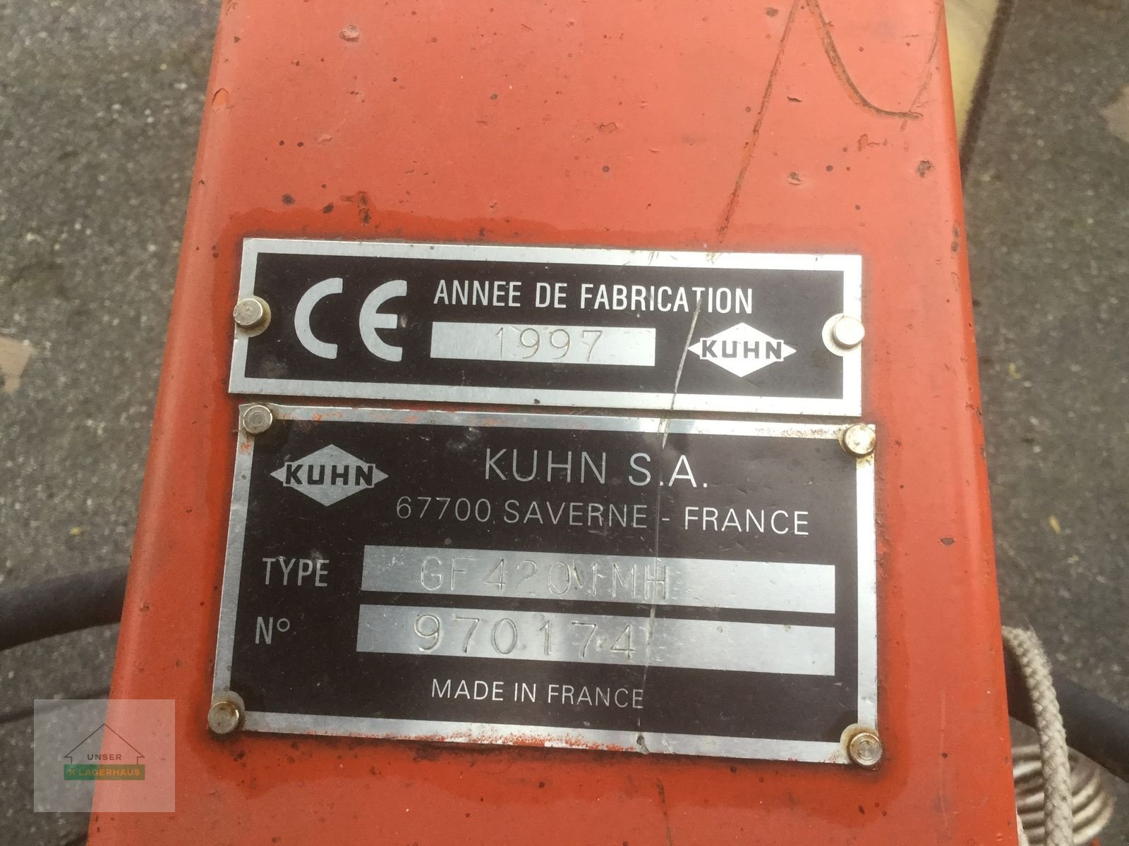 Kreiselheuer tipa Kuhn Kuhn GF 4201 MH, Gebrauchtmaschine u Engerwitzdorf (Slika 2)