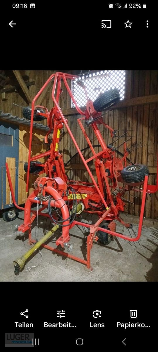 Kreiselheuer of the type Kuhn Kuhn GF 5801 MHO, Gebrauchtmaschine in Niederkappel (Picture 2)