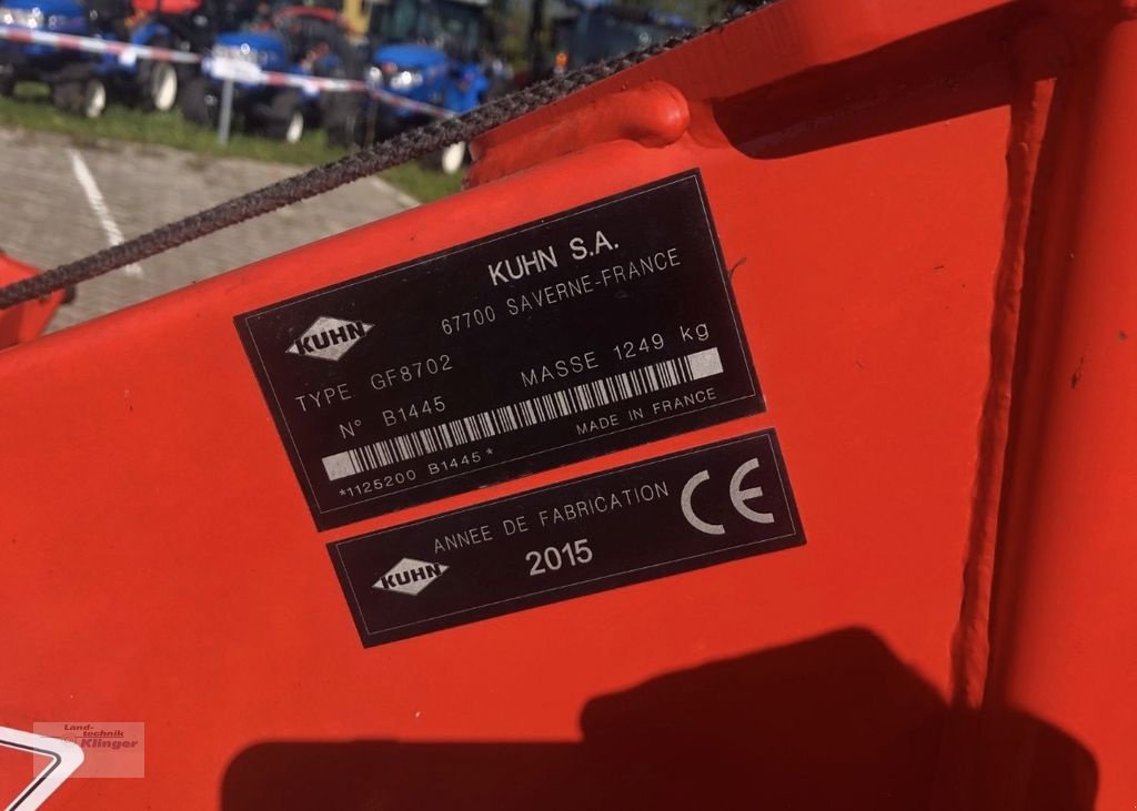 Kreiselheuer des Typs Kuhn Kuhn Giroheuer GF 8702, Gebrauchtmaschine in Teisendorf (Bild 8)