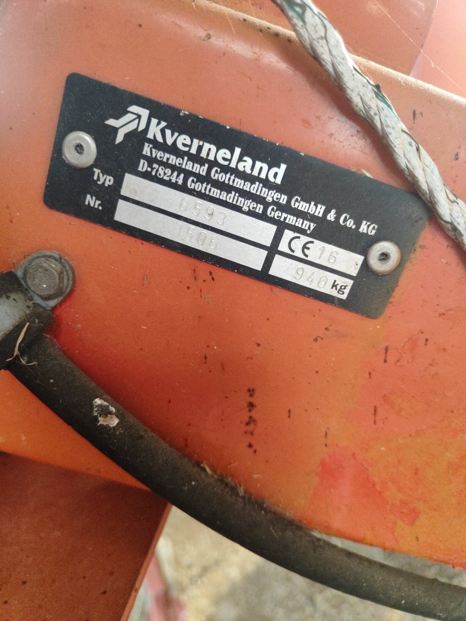 Kreiselheuer typu Kverneland 6593, Gebrauchtmaschine v STENAY (Obrázek 4)