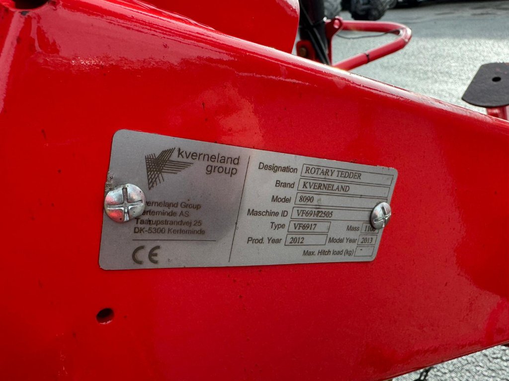 Kreiselheuer des Typs Kverneland 8590, Gebrauchtmaschine in GUERET (Bild 9)