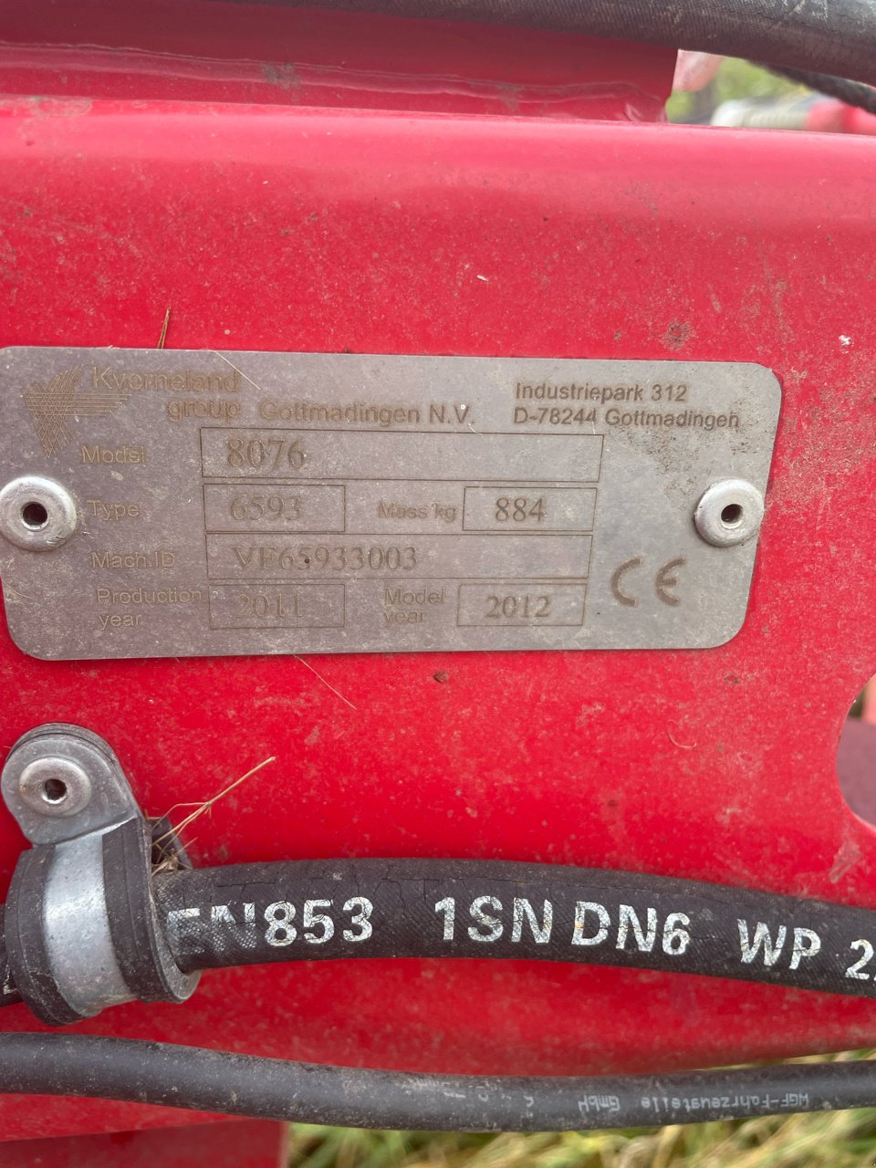 Kreiselheuer typu Kverneland Taarup 8076, Gebrauchtmaschine v Lérouville (Obrázek 2)