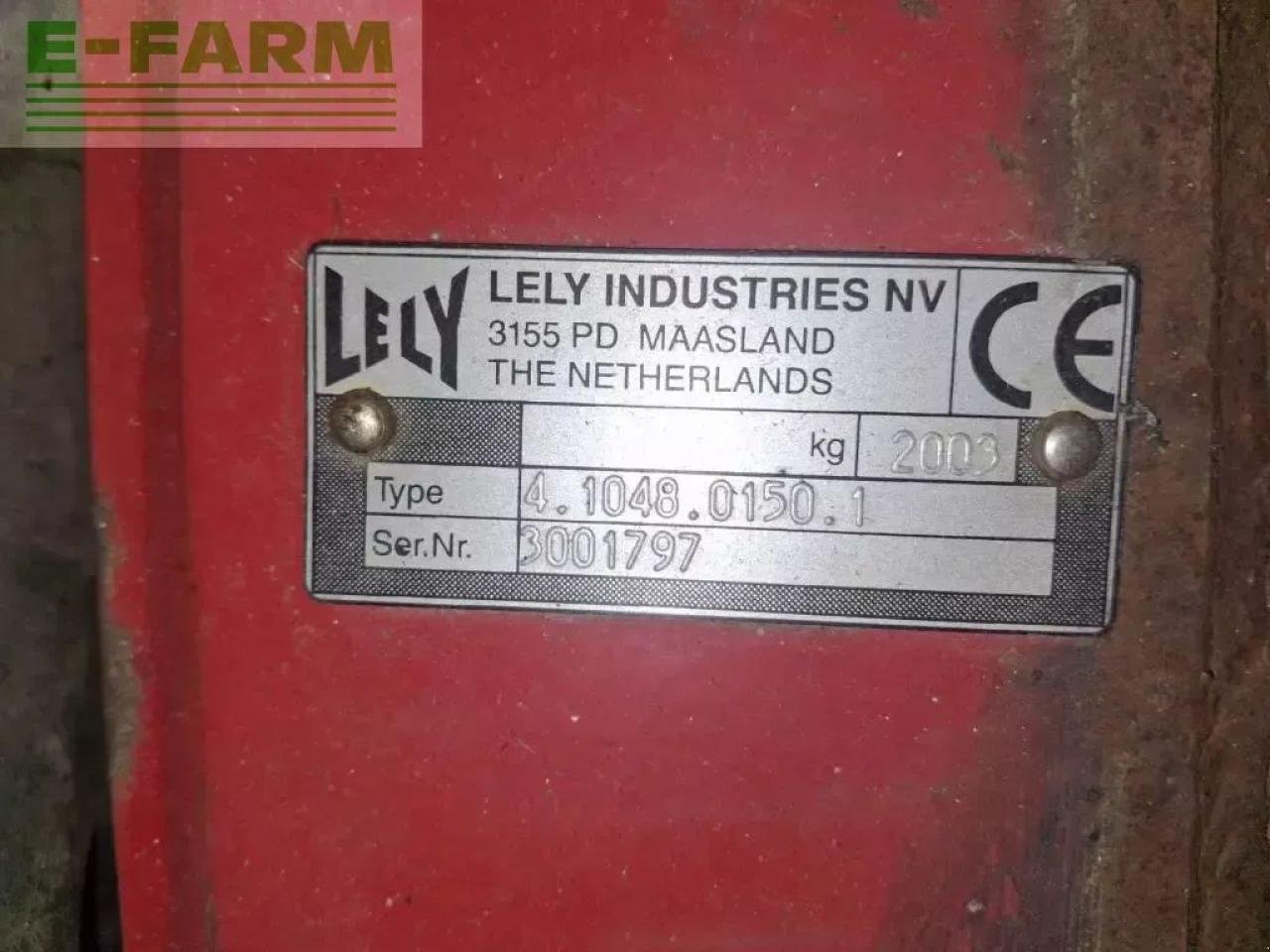 Kreiselheuer Türe ait Lely lotus 900 s plus, Gebrauchtmaschine içinde CHAUVONCOURT (resim 10)