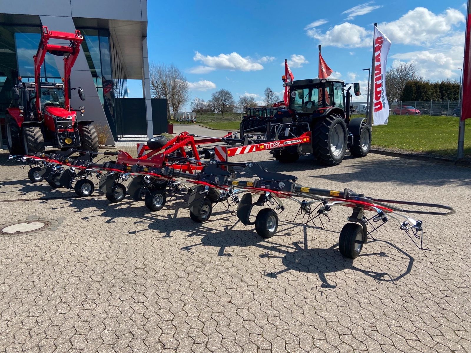 Kreiselheuer del tipo Massey Ferguson TD 1028X TRC, Neumaschine In Kaisersesch (Immagine 11)